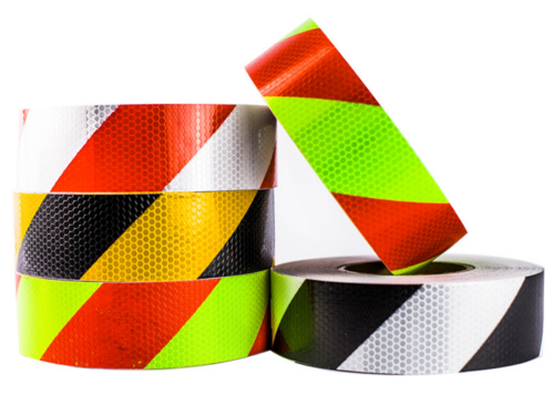 Oblique stripe crystal reflective film